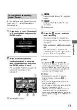 Preview for 53 page of Sony VBD-MA1 Operating Instructions Manual