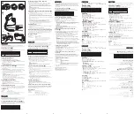 Preview for 2 page of Sony VCL-DE07TB Operating Instructions