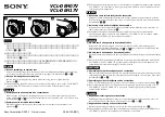 Preview for 1 page of Sony VCL-DEH07V Supplemental Notes