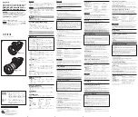 Sony VCL-DEH17R Operating Instructions preview