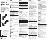 Sony VCL-DH0774 Operating Instructions preview