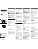 Sony VCL-DH1730 Operating Instructions preview