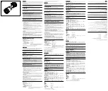 Preview for 2 page of Sony VCL-DH1757 Operating Instructions