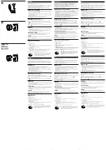 Preview for 2 page of Sony VCL-ES20A Operating Instructions