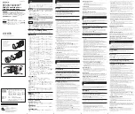 Sony VCL-HG0737Y Operating Instructions preview