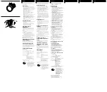 Preview for 2 page of Sony VCL-MHG07 - HIGH GRADE 0.7X WIDE-ANGLE LENS Operating Instructions