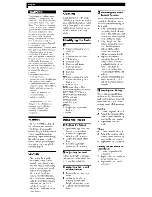 Предварительный просмотр 2 страницы Sony VCT-970RM Operating Instructions