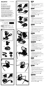 Sony VCT-BDM1 Operating Instructions preview