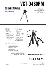 Sony VCT-D480RM Service Manual preview