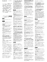 Preview for 2 page of Sony VCT-SGR1 Operating Instructions