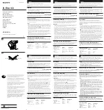 Предварительный просмотр 1 страницы Sony VF-30PK S Operating Instructions