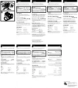 Preview for 2 page of Sony VF-58M Operating Instructions