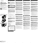 Предварительный просмотр 1 страницы Sony VF-58SC Operating Instructions