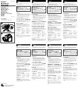 Sony VF-R25NK Operating Instructions preview