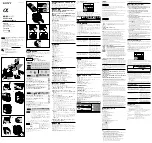 Sony VG-C90AM Operating Instructions preview