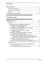 Preview for 3 page of Sony VGC-LM2E Troubleshooting Manual