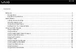 Preview for 2 page of Sony VGC-LS1 - Vaio All-in-one Desktop Computer User Manual