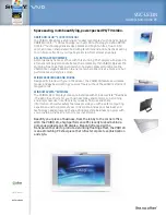 Sony VGC-LS31N - Vaio All-in-one Desktop Computer Specifications preview