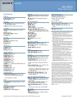 Preview for 2 page of Sony VGC-LS31N - Vaio All-in-one Desktop Computer Specifications