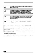 Preview for 8 page of Sony VGC-LT10 series Safety Information Manual