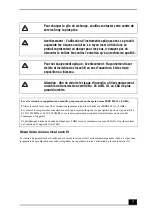 Предварительный просмотр 7 страницы Sony VGC-LT30 Series Safety Information Manual