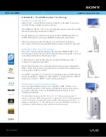 Sony VGC-LV180J - Vaio All-in-one Desktop Computer User Manual preview