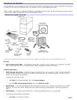 Preview for 3 page of Sony VGC-RA710G User Manual