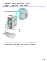 Preview for 30 page of Sony VGC-RA718G Quick Start Manual