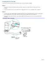 Preview for 50 page of Sony VGC-RA718G Quick Start Manual