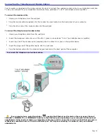 Preview for 36 page of Sony VGC-RA810G User Manual