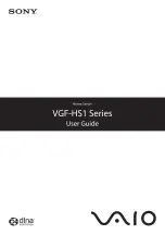 Sony VGF-HS1 - Vaio Home Server User Manual preview