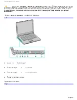 Preview for 10 page of Sony VGN-A160 VAIO User Guide  (primary manual) User Manual