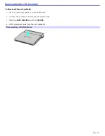 Preview for 156 page of Sony VGN-A160 VAIO User Guide  (primary manual) User Manual