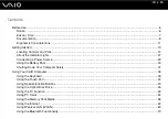 Preview for 2 page of Sony VGN-A517B User Manual