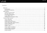 Preview for 2 page of Sony VGN-AR100 User Manual