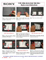 Preview for 2 page of Sony VGN-AW Series Replacement Instructions