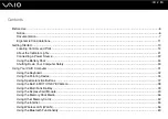 Preview for 2 page of Sony VGN-BX41VN User Manual