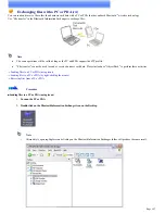 Предварительный просмотр 127 страницы Sony VGN-BX563B - VAIO - Pentium M 1.73 GHz User Manual