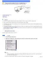 Предварительный просмотр 184 страницы Sony VGN-BX563B - VAIO - Pentium M 1.73 GHz User Manual