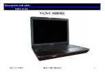 Sony VGN-C Series Disassembly Instructions Manual preview