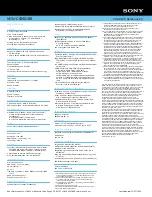 Preview for 2 page of Sony VGN-CS390JBB Specifications