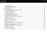 Preview for 3 page of Sony VGN-FE21B User Manual