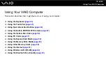 Preview for 32 page of Sony VGN-FE21B User Manual