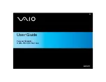 Sony VGN-FE550G - VAIO - Core Duo 1.66 GHz User Manual preview