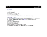 Предварительный просмотр 43 страницы Sony VGN-FE550G - VAIO - Core Duo 1.66 GHz User Manual