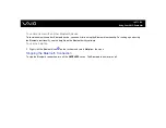 Предварительный просмотр 71 страницы Sony VGN-FE550G - VAIO - Core Duo 1.66 GHz User Manual