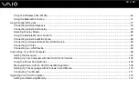Preview for 3 page of Sony VGN-FW3 User Manual