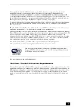 Preview for 3 page of Sony VGN-FW300 Safety Information Manual