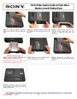 Preview for 2 page of Sony VGN-NS Series Replacement Instructions