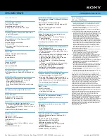 Preview for 2 page of Sony VGN-NS215N - VAIO NS Series Specifications